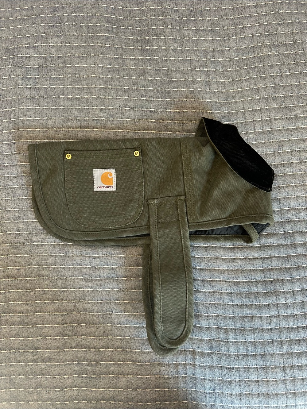 Carhartt Olive Utility Dog Vest with Front Pocket